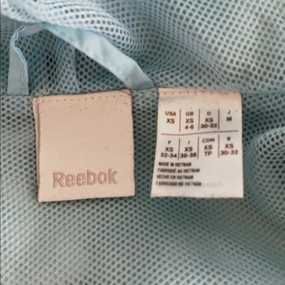 Blue Reebok windbreaker - Picture 2 of 2